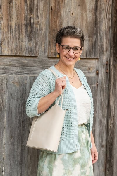 Barbara Aeschlimann, Inhaberin der Textilreinigung Huttwil